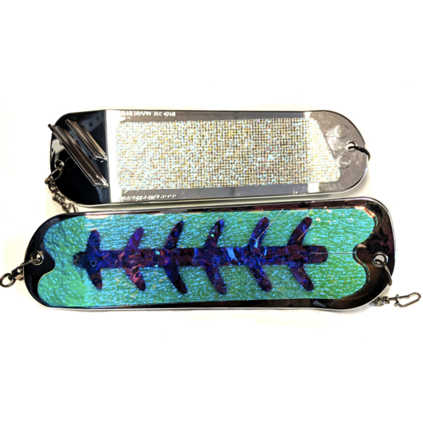 Salmon Candy Flasher 8" Megatron UV