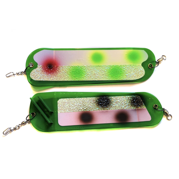 Salmon Candy Flasher 8" Songin's Green Bam