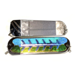 Salmon Candy Flasher 8" Studs Green Chin UV