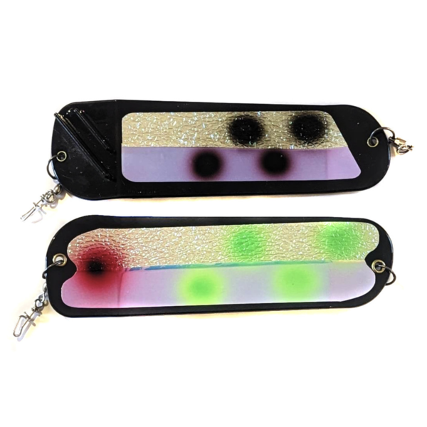 Salmon Candy Flasher 8" Songins Black Bam