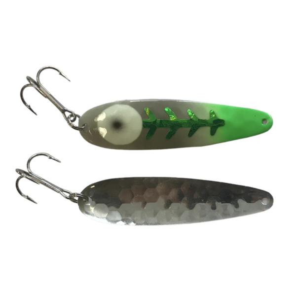 Salmon Candy Green Dragon Super Glow Standard Spoon