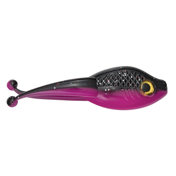 Strike King Mr Crappie Scizzor Shad Body 10-pk Pink Tuxedo