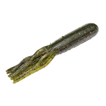 Strike King Coffee Tube 3-1/2" Watermelon Candy/Green Pumpkin 8-pk