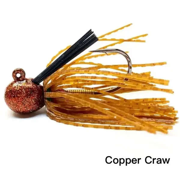 Nishine Lure Works Finesse Cover Jig 1/3oz 2/0 Copper Craw