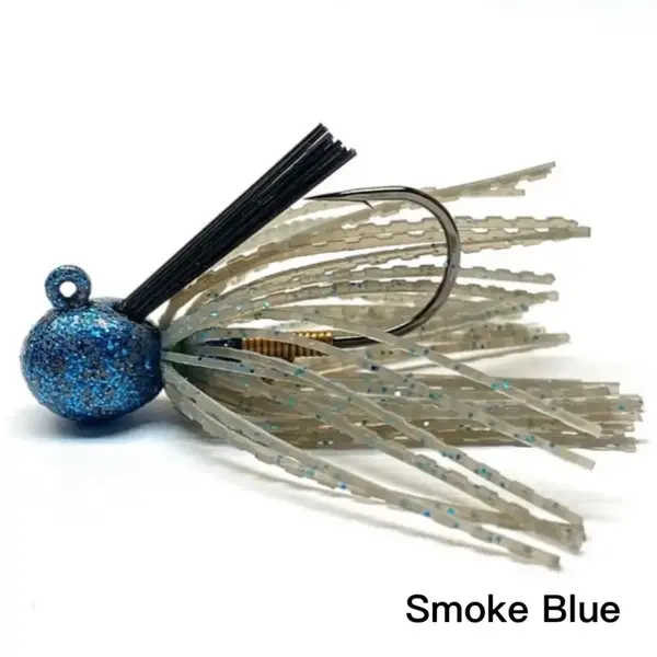 Nishine Lure Works Finesse Cover Jig 1/3oz 2/0 Smoke Blue