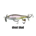 Nishine Lure Works Baby Abino 70S Ghost Shad 2.76"