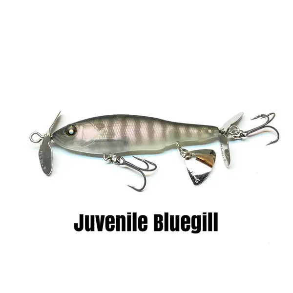 Nishine Lure Works Baby Abino 70S Juvenile Bluegill 2.76"