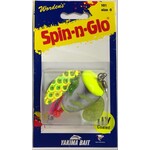 Yakima Worden's Spin-N-Glow Rigged Double Trouble UV Chrome Size 0
