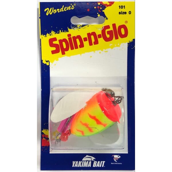 Yakima Worden's Spin-N-Glow Rigged Red Hot Tiger Size 0