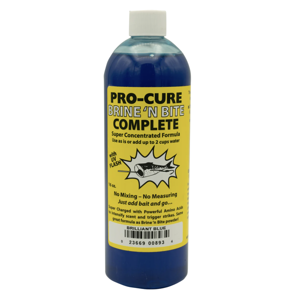 Pro-Cure Brine 'N Bite Complete Brillant Blue