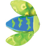 Yakima Worden's Spin-N-Glow Rigged Metallic Blue Chrome Tiger Size 2