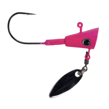 Lelands Lures Fin Spin Pink 1/16oz 3-pk