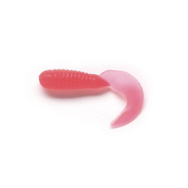 Pucci Grubs 1-1/2" Glow Red 10-pk