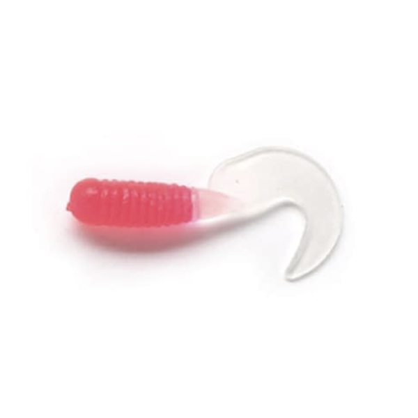 Pucci Grubs 1-1/2" Clear Red 10-pk