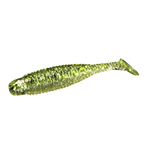 Lunker City Grubster Chartreuse Ice 2" 10-pk