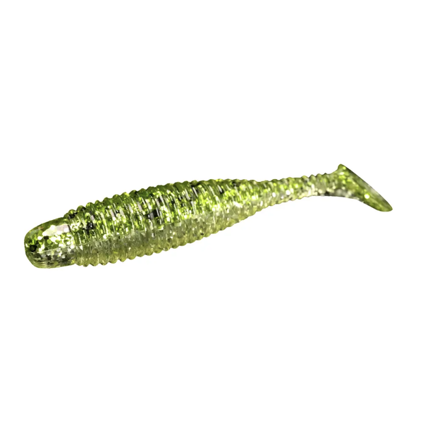 Lunker City Grubster Chartreuse Ice 2" 10-pk