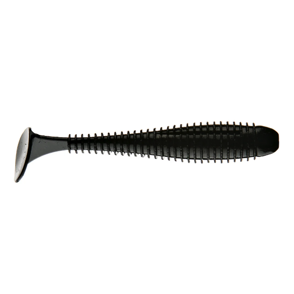 Keitech Swing Impact Fat 3.3" Black 7pk