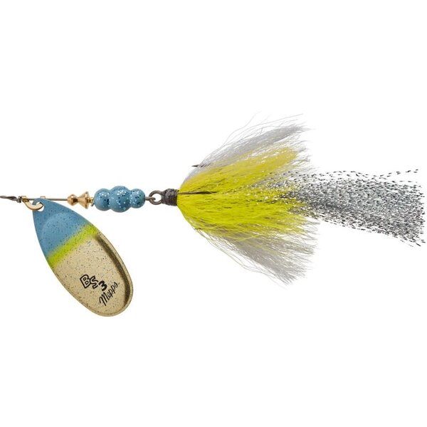 Mepps Bronze Slammer #3 Gold Sexy Shad 1/4oz