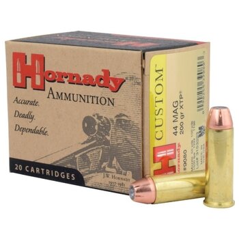 Hornady Custom Handgun Ammunition .44 Magnum 200 gr XTP 20/Box