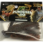 Punisher Jigs Johnson Bros Braid Mini Brown Craw