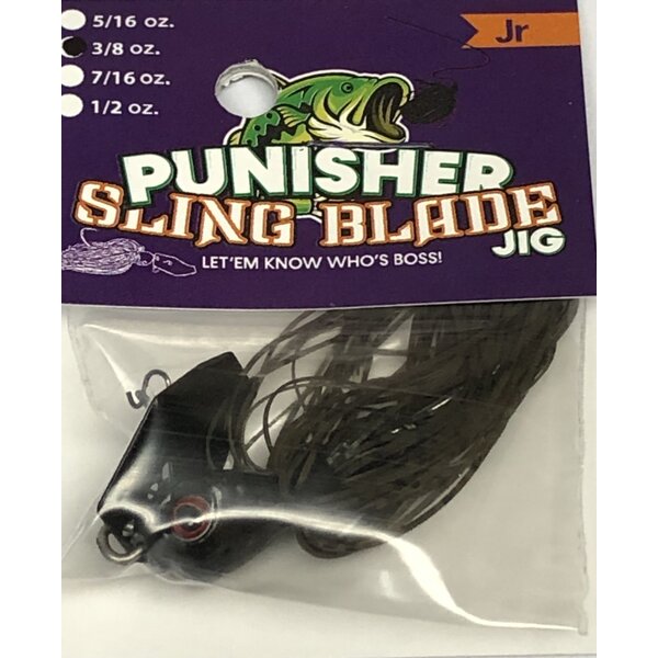 Punisher Jigs Sling Blade Jr Green Pumpkin