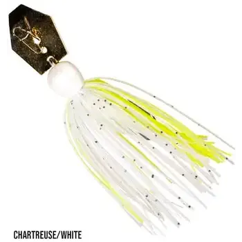 Z-Man Chatterbait Mini Max 1/4oz  Chartreuse/White