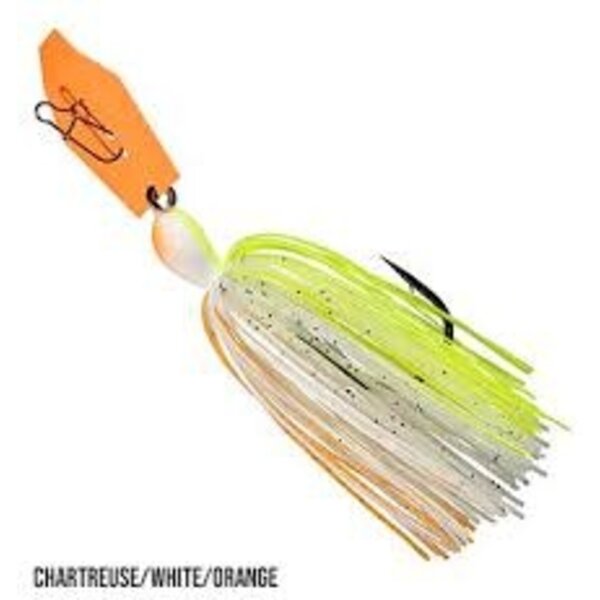 Z-Man Big Blade Chatterbait 1/2oz Chartreuse/White/Orange