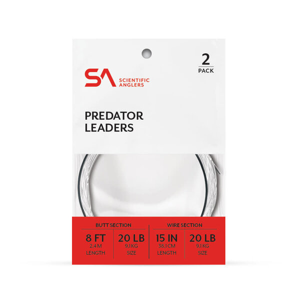 Scientific Anglers Predator Leaders 45lb 2-pk