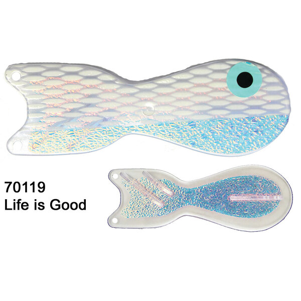 Dreamweaver Spin Doctor 8" Flasher UV Life Is Good