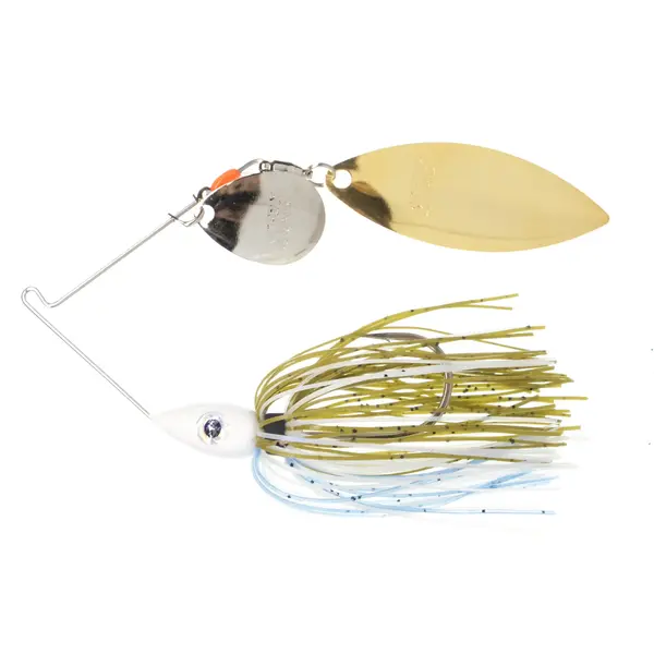 Nichols Pulsator Electrum 1/2oz Braxton's Olive Shad Tandem