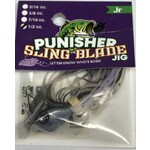 Punisher Jigs Punisher Sling Blade Jr Smoke Violet Pepper Shad