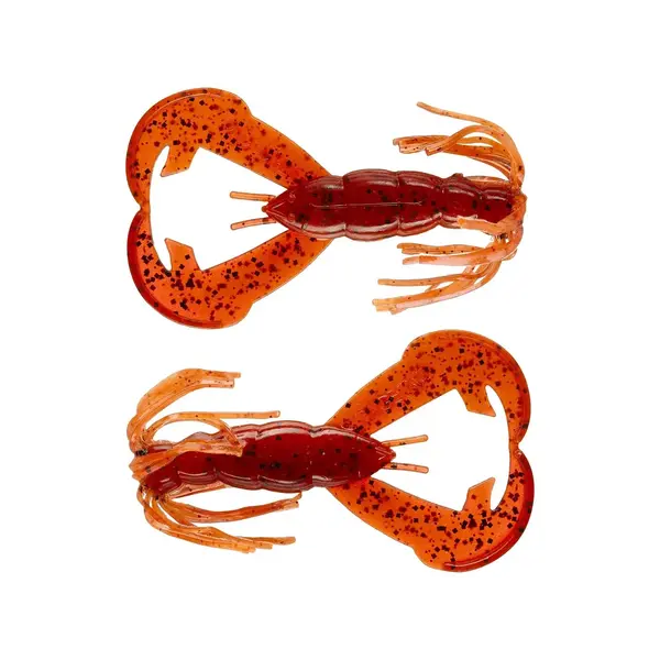 Strike King Rage Luau Craw 4" Fire Craw 7-pk