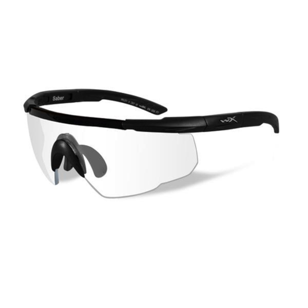 Wiley-X Saber Advanced Clear Lens/Matte Black Frame