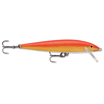Rapala Original Floating. Gold Fluoroescent Red 09