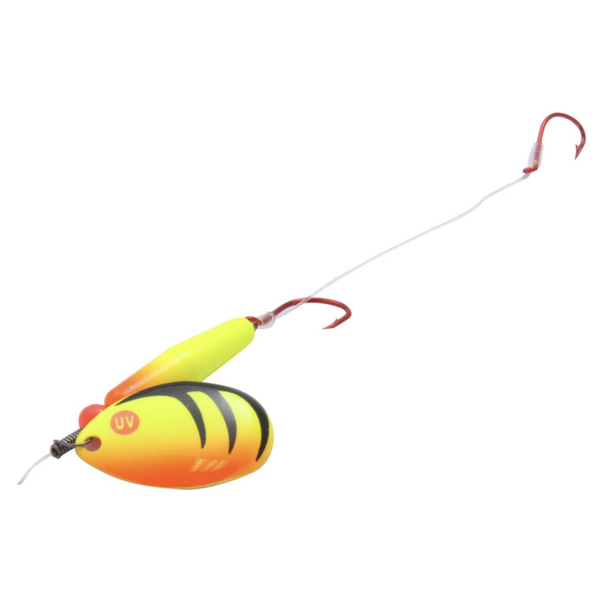 Northland Pro-Walleye Float’N Crawler Harness. Fire Perch