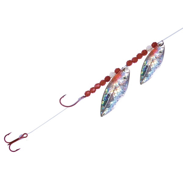 Northland Mr Walleye Willow Crawler Hauler. Silver Smelt