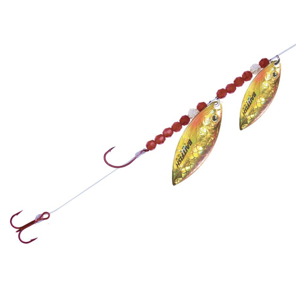 Northland Mr Walleye Willow Crawler Hauler. Goby Gold