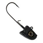 Great Lakes Finesse Hanging Jig Head 1/4oz Matte Black 2-pk