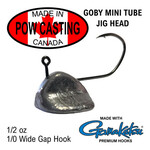 POW Casting Goby Mini Tube Jig Heads 1/2oz 5-pk