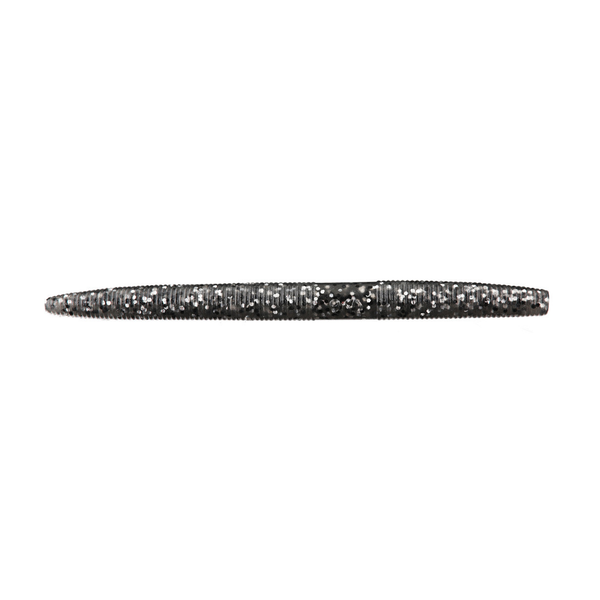 Yamamoto 5" Senko Smoke Black/Silver Flake 10-pk