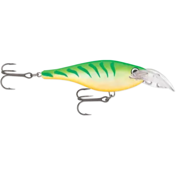 Rapala Scatter Rap Glass Shad 07 Glass  Green Tiger UV 2 3/4"