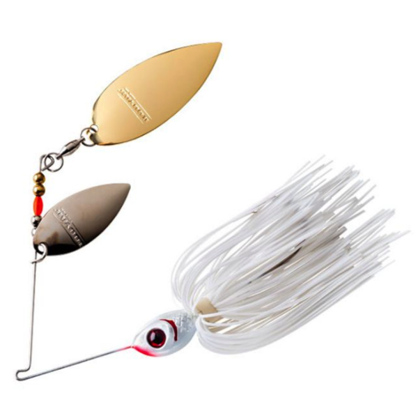 Booyah Counter Strike Spinnerbait Snow White 1/2oz
