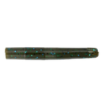 Yum Ned Dinger 3" Green Pumpkin Blue Flake 8-pk