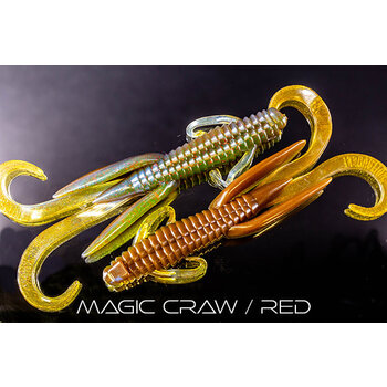 Reaction Innovations Man Bear Pig Magic Craw Red