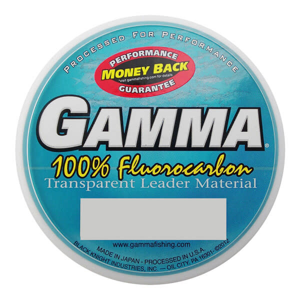 Gamma Fluorocarbon Leader Material 6lb 25m