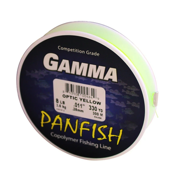 Gamma Polyflex Panfish Copolymer 10lb Optic Yellow 300yds