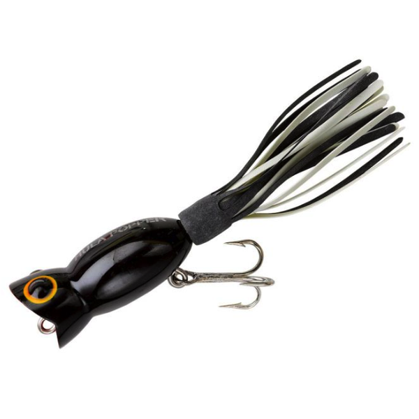 Arbogast Hula Popper 1-1/4" Black