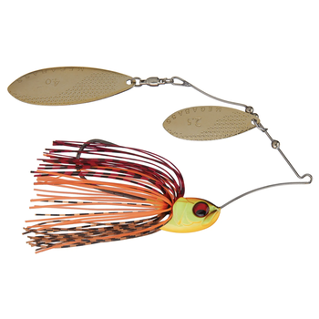 Megabass V9 Double Willow 1/2oz Fire Shad Spinnerbait