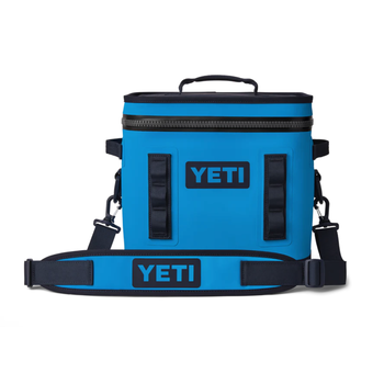 Yeti Hopper Flip 12 Soft Cooler. Big Water Blue