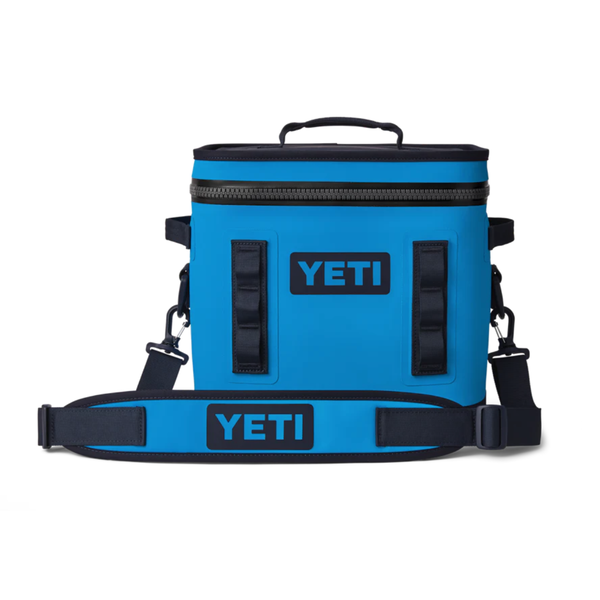 Yeti Hopper Flip 12 Soft Cooler. Big Water Blue